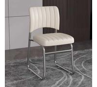 Sedia da ufficio senza braccioli, con ruote, sedia operativa per computer con schienale medio, seduta ampia ergonomica, per uso domestico e ufficio, design moderno, blu
