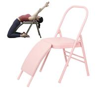 Sedia da yoga - Inginocchiatoio multifunzionale pieghevole con supporto in vita allargato per flessibilità e allenamento di forza