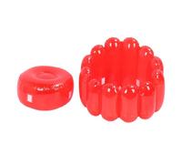 Sedia di Divano Gonfiabile di Gelatina, Sedile del Divano Portatile Esterno Interno, Mobili per Sedili di Divano Gonfiabile a Colore Caramella (rosso)