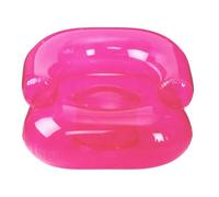 Sedia di soffiaggio: comodo divano gonfiore con portasciugamani ottomano gonfiabile | Divano gonfiabile della sedia ad aria per campeggio all'aperto, piscina, viaggi in spiaggia e sedili da viaggio