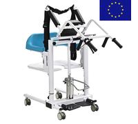 Sedia di trasferimento per disabili Sedia idraulica Sollevatore Paziente anziano/Patiente sollevatore assistito Sedia di trasferimento di sollevamento idraulico blue