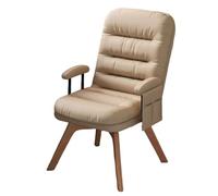 Sedia direzionale da ufficio con base in legno massello, design ergonomico per casa, ufficio e sala conferenze