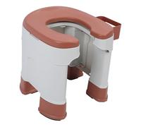 Sedia Doccia per WC per Anziani, Sedia Toilette Regolabile Aquarius, con Base Antiscivolo Sedia Toilette Pieghevole Pieghevole per Donne Incinte Scatola per Fazzoletti