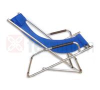 SEDIA DONDOLO C/BRACCIOLI ALL. BLU D.22 MM