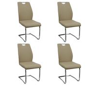 SEDIA EDDA STRUTTURA IN METALLO SEDUTA IMBOTTITA DESIGN MODERNO CASA UFFICIO