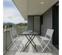 Sedia Elin Pieghevole Bianca - Sedia da Esterno Pieghevole Bizzotto