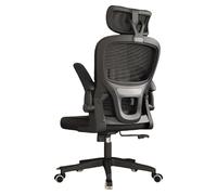 Sedia ergonomica da ufficio per computer da gioco con altezza regolabile, reclinazione a 30°, supporto lombare dinamico e braccioli ribaltabili, ideale per studio, lavoro e uso dirigenziale