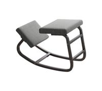 Sedia ergonomica for inginocchiarsi, sedia for ADHD, sgabello for computer con buona postura, for alleviare il dolore alla schiena e al collo e migliorare l'ufficio domestico(Color 1,75x50x45cm-Black)