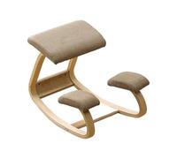 Sedia ergonomica for inginocchiarsi, sgabello in legno for inginocchiarsi, correttore posturale da scrivania, sollievo dal dolore al collo e alla schiena(Style 1)