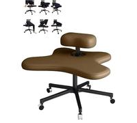 Sedia ergonomica in ginocchio per seduta a gambe incrociate, altezza regolabile, supporta la meditazione e il lavoro in ufficio a casa