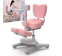 Sedia ergonomica in Ginocchio, Sedia in Ginocchio Regolabile con Supporto per la Schiena, Sgabello per Sedia da Studio per Bambini con Ginocchiera ruotata a 360 °