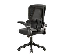 Sedia ergonomica per computer, schienale regolabile, comodo cuscino per sedile, braccioli rotanti, supporto lombare per casa, ufficio, studio, gioco e uso studentesco