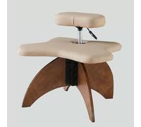Sedia ergonomica per meditazione inginocchiata con cuscino, altezza regolabile per scrivania, yoga e correzione della postura, struttura in legno massello