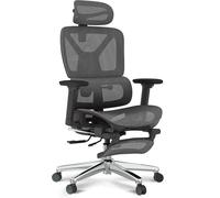Sedia ergonomica per ufficio C7DG-Lite-Pro-V2, grigio scuro - N
