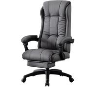 Sedia Ergonomica Reclinabile Per Computer, Sedia Girevole E Comoda Per Ufficio, Per Sala Conferenze(Light gray)