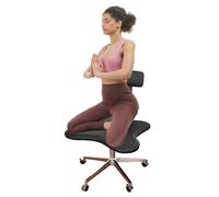 Sedia ergonomica regolabile in ginocchio con supporto lombare per una postura sana e un lavoro mirato