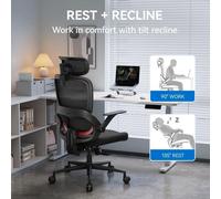 Sedia ergonomica Sihoo B100 SE con supporto lombare e braccioli ribaltabili