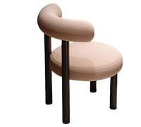 Sedia For Il Trucco For Unghie E Sgabello Da Camera Da Letto | Sedia da toeletta con schienale curvo for tavoli da toeletta domestici(Pink)