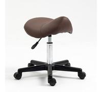 Sedia for infermiere odontoiatrico, sedia ergonomica a sella, sedia da scrivania multiuso, sedia da ufficio senza braccioli for parrucchiere, salone di bellezza, trattamenti viso, massaggi, spa(A2)