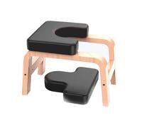 Sedia For Inversione Yoga,sgabello Con Cuscino Confortevole,istruttore For La Verticale Sulla Testa,tappetino Traspirante Spesso A Forma U For Uffici,palestre(Black)