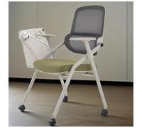 Sedia for studenti con scrivania fissata, pieghevole e impilabile for reception for ufficio, sedia for ospiti, sedie ergonomiche da allenamento for ufficio, scuola, sala d'attesa for conferenze