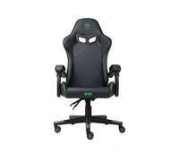 Skull chair green sedia gaming
