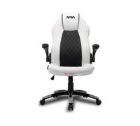 Sedia gaming Andaseat bianca ergonomica con braccioli e schienale regolabili