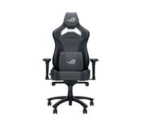 ASUS ROG CHARIOT X CORE Sedia Gaming Ergonomica, Supporto Lombare Integrato, Braccioli 4D Regolabili, Poggiatesta Imbottito, Passante per riporre gli Accessori, Disponibile in 3 Colori, Grigia