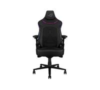 ASUS ROG COURSER, Sedia Gaming Ergonomica, Supporto Lombare, Nera | Braccioli 4D Girevoli, Poggiatesta Magnetico, Ampia Seduta da 55cm, Illuminazione RGB, Peso Massimo Supportato 136kg