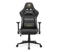 Sedia Gaming COUGAR Armor One V2 Gold F 120 kg Tessuto Nero Oro Reclinabile 4D