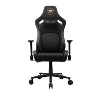 Sedia Gaming COUGAR CGR-DFF-GLB Nero Oro Tela Metallica 120 kg Sedia