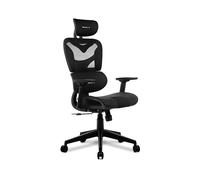 SEDIA GAMING HUZARO ergonomica Combat 8.0 in rete nera, supporto lombare