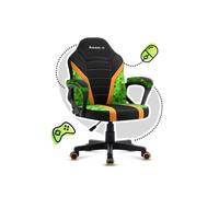 Sedia Gaming Huzaro Ranger 1.0 Pixel mesh ergonomica colore nero verde giallo