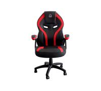 SEDIA GAMING KEEPOUT XS200 ergonomica con braccioli, regolabile in altezza, nero e rosso