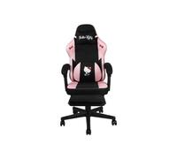 Sedia gaming Konix Hello Kitty con cuscino lombare e poggiapiedi
