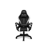 Sedia gaming Nasa Orion schienale regolabile nero bianco 120 kg