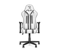 Ranqer Sedia da Gaming Felix – Girevole 360° braccioli regolabili, base in nylon – Bianco/Grigio