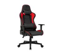 SENSE7 Poltrona da gioco Spellcaster, ergonomico con cuscini lombari regolabili, inclinazione regolabile, sedia da gioco con oscillazione, sedia da ufficio in similpelle 150kg, sedia PC nera