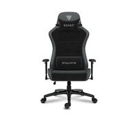 SEDIA GAMING SENSE7 Spellcaster FUKU XL PU SUEDE nero