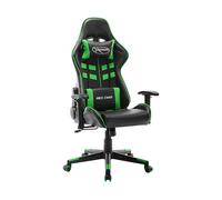 SEDIA GAMING VIDAXL Nera e Verde in Similpelle