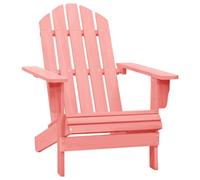 Sedia Giardino Adirondack in Legno Massello di Abete Rosa