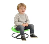 Sedia girevole a 360°, girevole per bambini, sgabello girevole per promuovere efficacemente la coordinazione e l'equilibrio, giocattolo sensoriale di alta qualità, ideale per autismo e ADHD (verde)