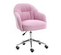 Sedia girevole a doppio uso per soggiorno e camera da letto, altezza regolabile da 49 a 57 cm, imbottitura in spugna spessa. Base girevole a 360°, adatta per il tempo libero e l'ufficio in v