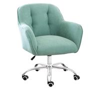 Sedia Girevole da Ufficio, Cuscino Spesso Flessibile, Girevole con Rotolamento Regolabile, Sedia ergonomica per Adulti e Sedia Necessaria (Colore : Painted Butterfly)