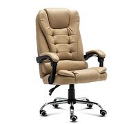 Sedia girevole da ufficio per computer, sedia da ufficio per proteggere il collo, per casa e studio, 77 cm, design con schienale alto