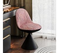 Sedia girevole di trucco con lo schienale, disposizione dei posti a sedere ricoperta moderna di vanità per la camera da letto