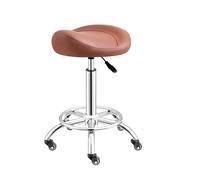Sedia Girevole In Pelle Spessa Regolabile In Altezza, Sgabello Ergonomico Con Seduta A Sella For Salone, Spa, Massaggi, Tatuaggi(Color4)