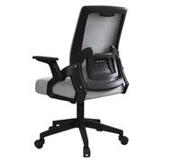 Sedia Girevole Sedia Da Ufficio Sedie Comode Per Lunghi Periodi Seduto Computer A Rete Domestica Per Studi Per Conferenze Sedie Ergonomiche (Telaio Nero Rete Grigia Senza Poggiatesta)