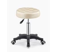 Sedia girevole, sgabello da bar nordico, sgabello alto moderno e minimalista, sedile confortevole in cotone, ruota plug-in con sollevamento a gas