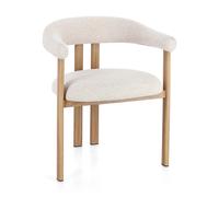 Sedia Giuditta 62x57xh80 cm Naturale